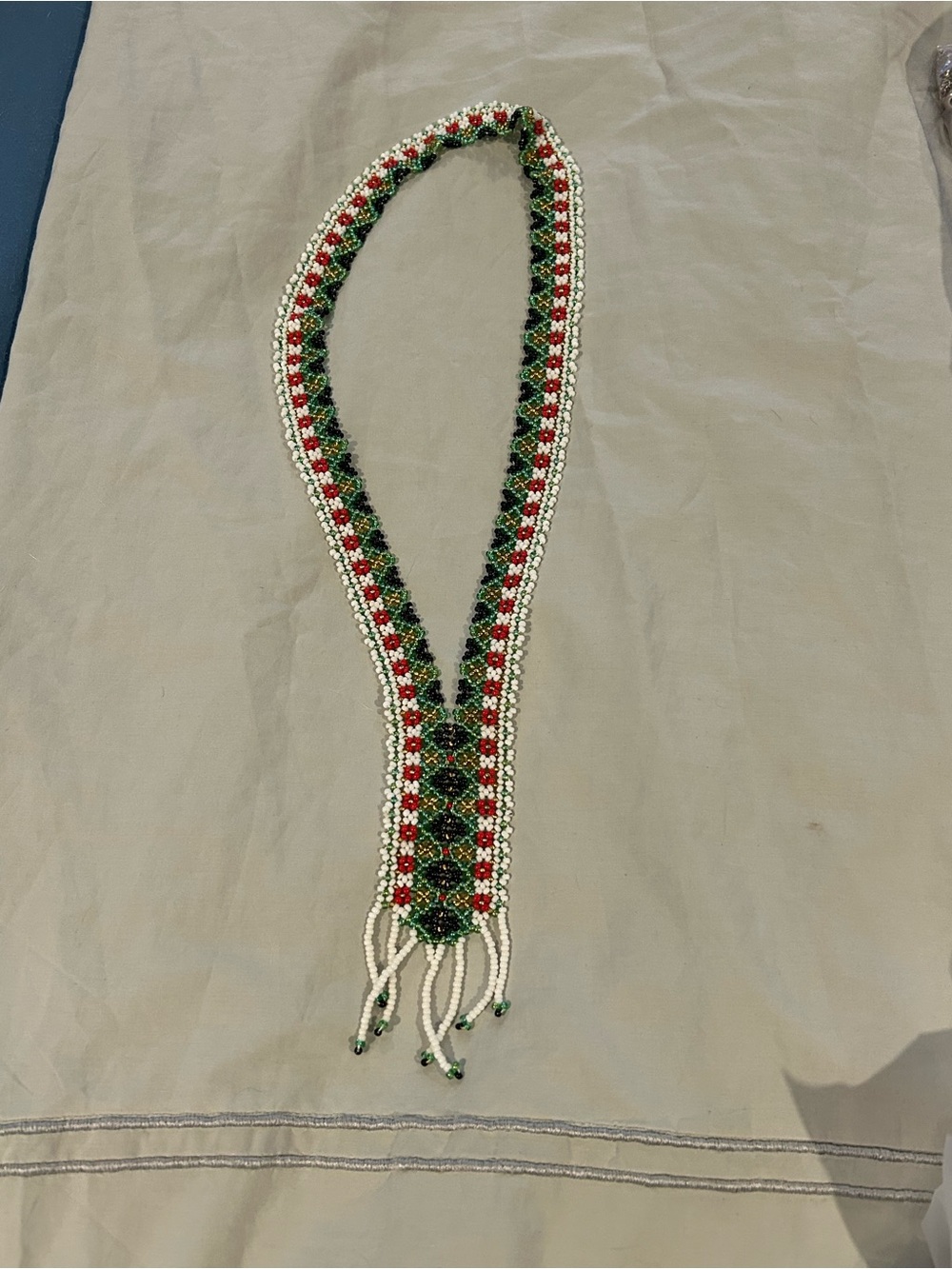 Lovely,vintage Bagobo Tribal Beaded necklace